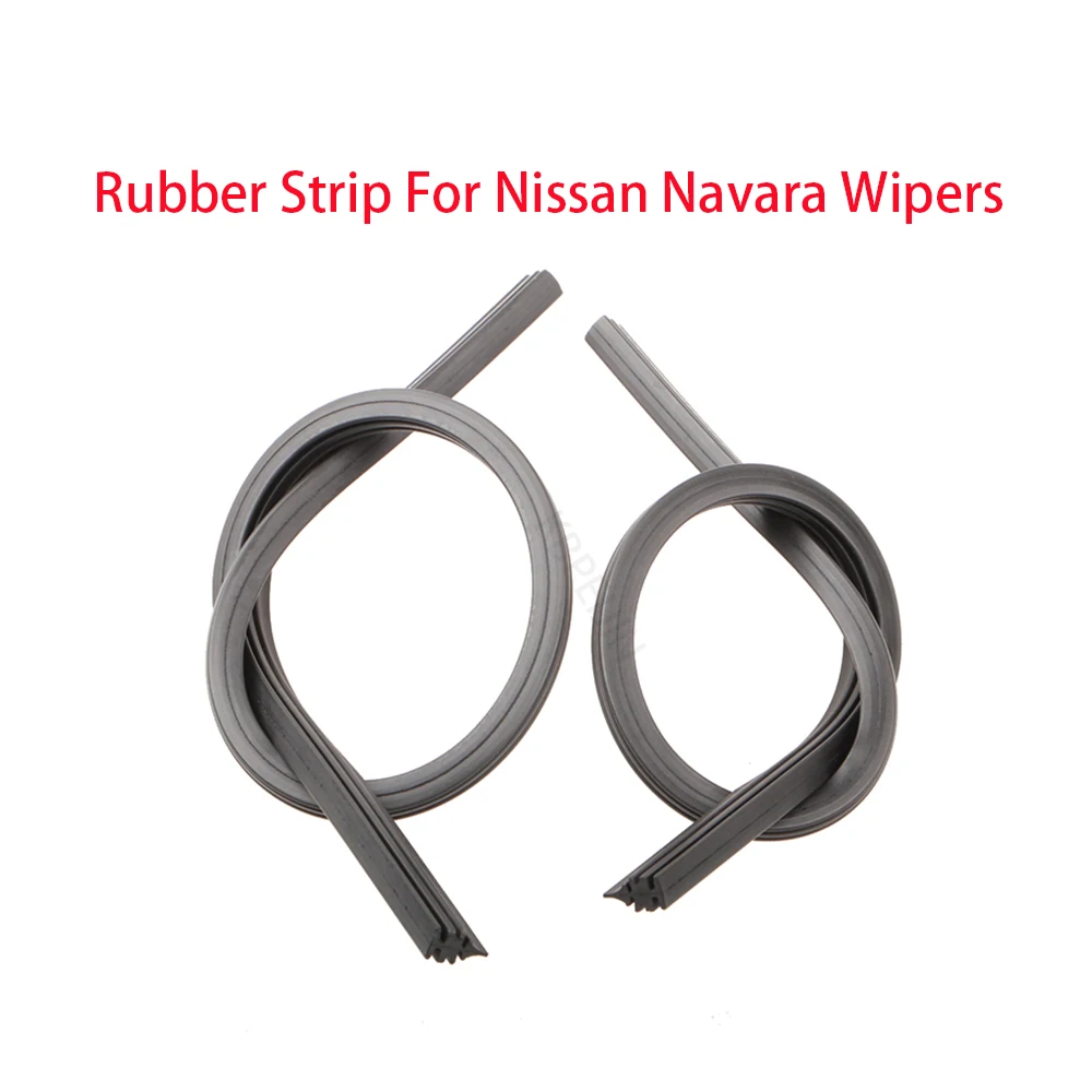 

1 комплект, резиновая полоса для заправки автомобильных дворников 18 дюймов 24 дюйма для Nissan Navara 2019 2021 2022 2023, аксессуары для щеток дворников