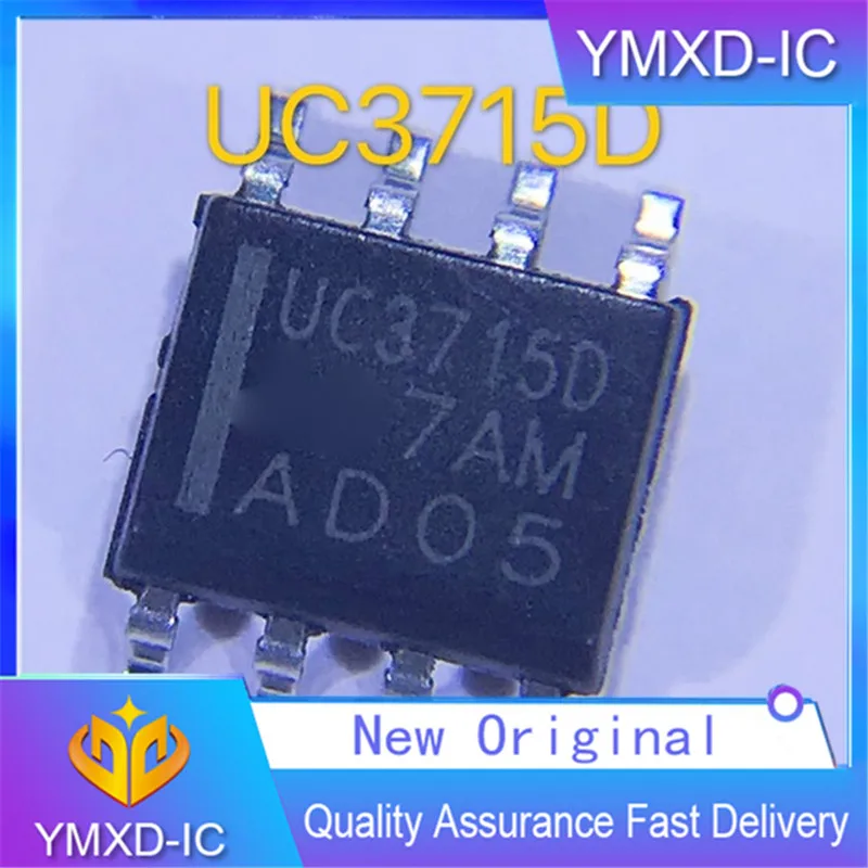 10Pcs/Lot New Original Patch Uc3715d Switch Transistor Driver Chip Sop-8 Package Available In Stock In Stock