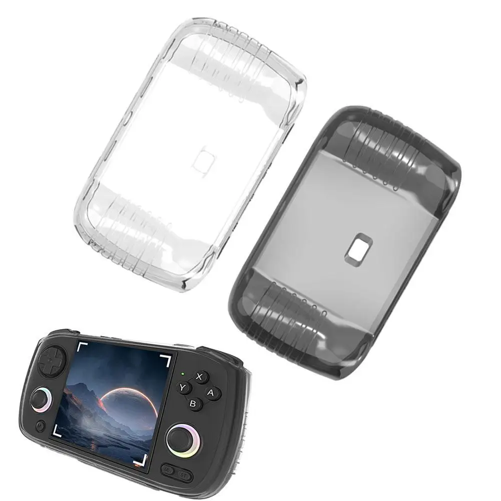 

For RG CubeXX TPU Protective Case Game Handheld Console Transparent Waterproof Protective Shell Anti-Scratch Accessories
