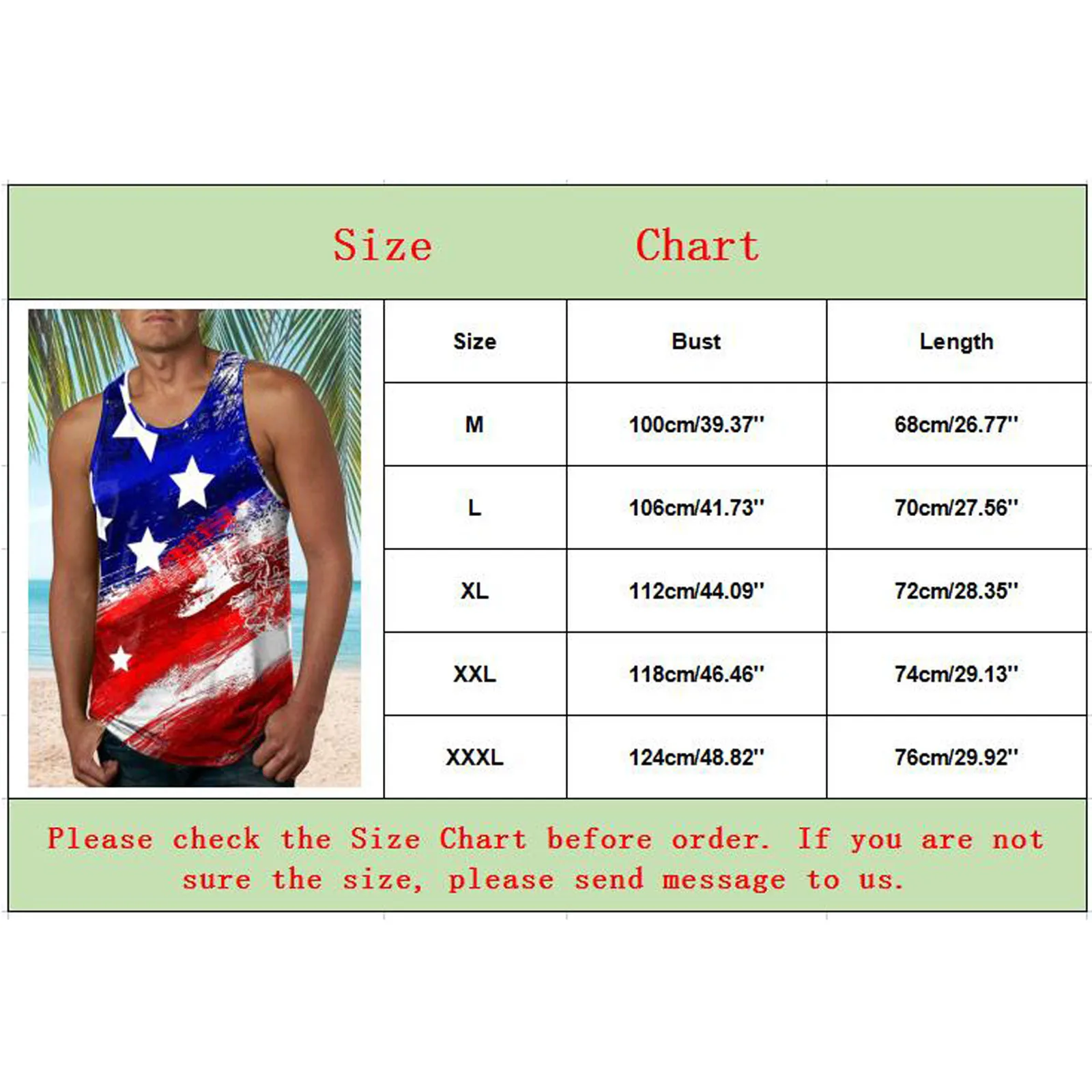 Fashion American Flag Tank Top Summer Men\'s 3d Print Sleeveless Vest Hip Hop Men Casual Streetwear Vest Independence Day Tanks