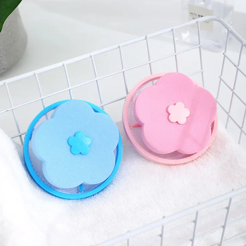 Washing Machine Filter Bag Clean The Floatation Hair Remover Home Laundry Ball Suction Reusable Washing Machine Cleaner