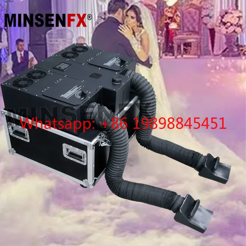 

6000W Low Lying Machine Wedding Water Machine Machine High-Quality Fog for Stage Party Based Portable Smoke Stage