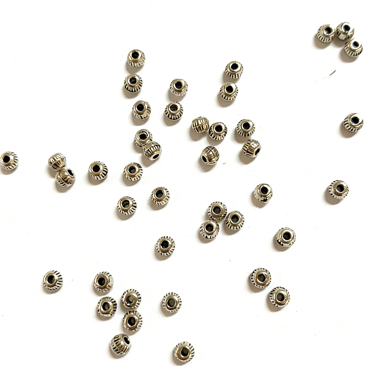

200pcs 3*2mm Dark Copper-tone Little Spacer Beads H2144 Beads for Jewelry Making