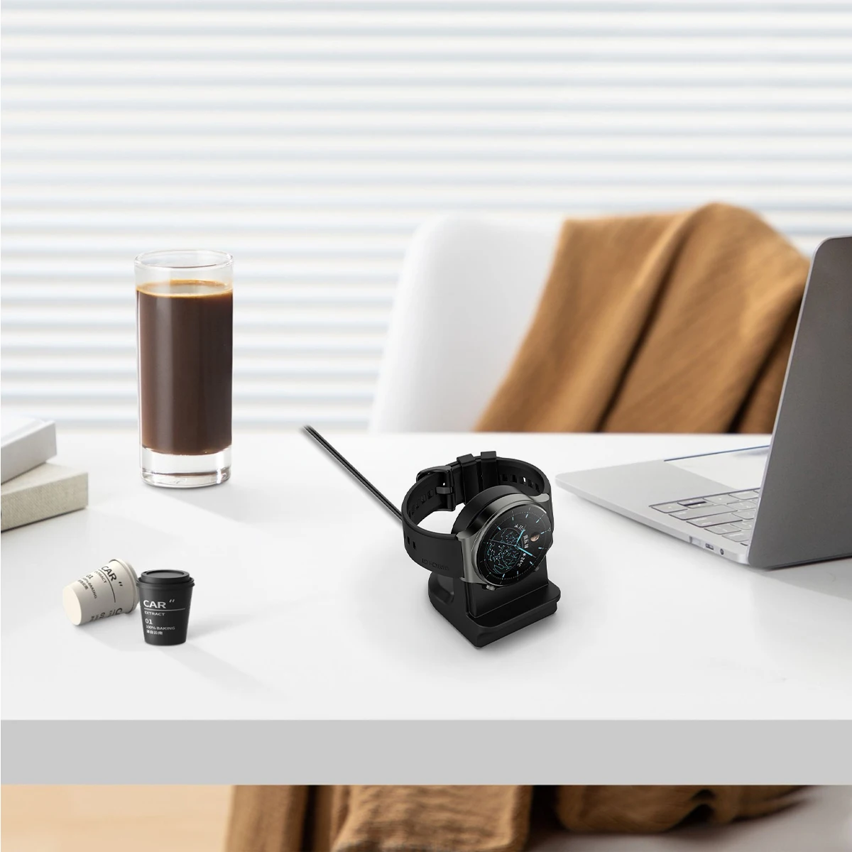 Silikonowa stacja dokująca z uchwytem na kabel USB do Huawei Watch GT 5/4/3/Ultimate/Buds/Runner/GT2 Pro GT3 SE GT5 42mm GT4 46mm 41mm