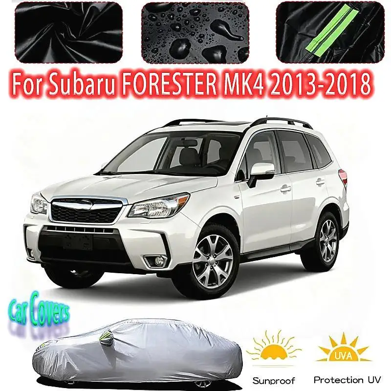 

For Outdoor Protection Waterproof Full for Subaru FORESTER MK4 2013 2018 Snow Sunshade Dustproof Exterior Car Covers