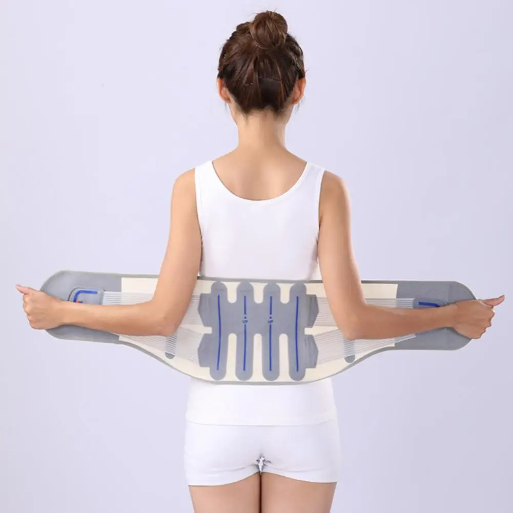 

Compression Waist Belt Waist Trainer Belt Breathable Waist Trimmer Belts for Effective Workout Adjustable Fastener Tape Body