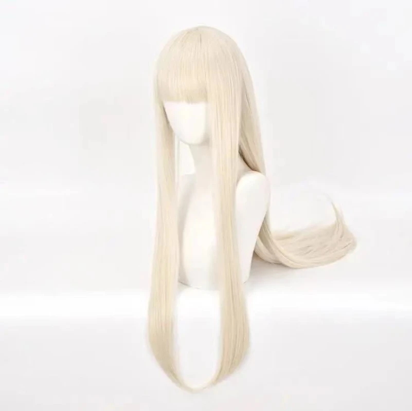 Parrucca Kakegurui Stagione 2 Runa Yomozuki 2025 - Copricapo cosplay completo dorato Capelli in costume ispirati all'anime per eventi di Halloween e Cos