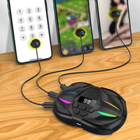 Auto Clicker Physical Simulation Finger Click Device Adjustable Finger Clicking Simulator Game Clicker For Live Broadcast Likes