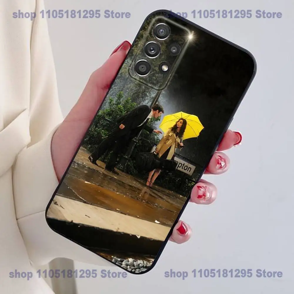 حافظة هاتف How I Met Your Mother Himym لهاتف Samsung S25,24,21,22,23,30,Ultra,20,Plus حافظة من السيليكون الناعم باللون الأسود