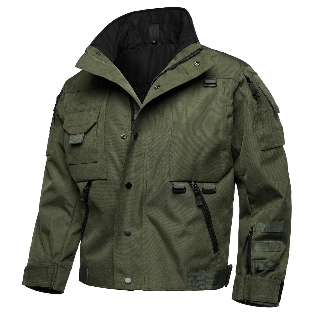 

Agent Tactical Suit Jacket Mens Windproof Stab-proof Scratch-resistant Wear-resistant Locomotive Hard Jacket
