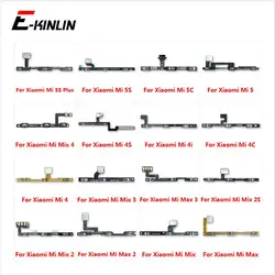 Power ON OFF Mute Switch Control Key Volume Button Flex Cable Parts For XiaoMi Mi 5 5C 5S Plus 4 4C 4i 4S Mix 4 3 2S Max 3 2