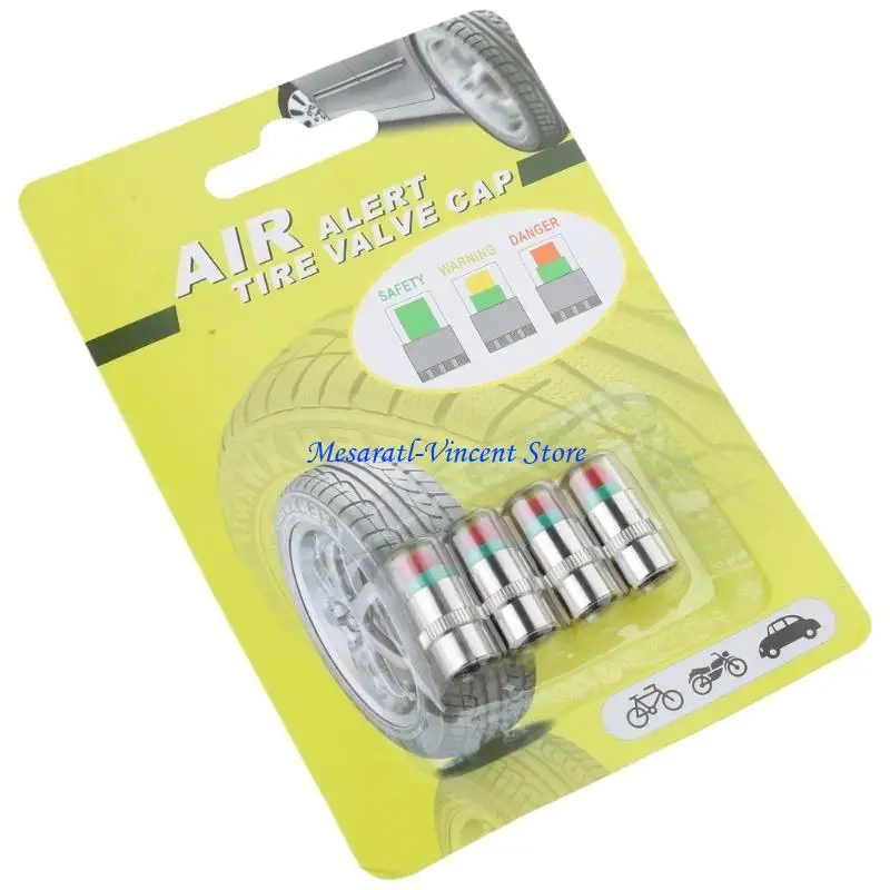 A70F High Accuracy Tyre Air Pressure Guard Caps Easy Reading Display Screen Detection
