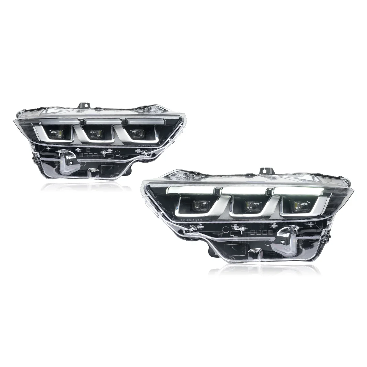 

Car Lights For Ford Mustang Headlight 2024-2025 LED Projector Headlights Animation Sequential Turn Auto Front Lights
