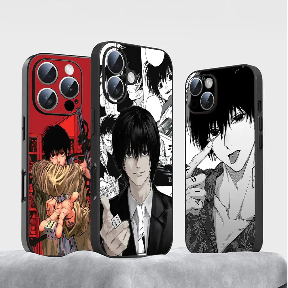 Nagumo yoichi handsome design Phone Case For iPhone 16 15 14 13 12 11 X XR XS 8 Plus Mini Pro Max Soft black Shockproof Cover