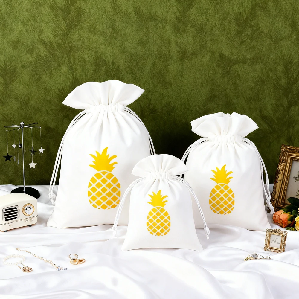 

50Pcs Personalized Logo Flannel Jewelry Drawstring Bag Wedding Gift Packaging Velvet Cotton Pouches For Earrings Rings Cosmetic