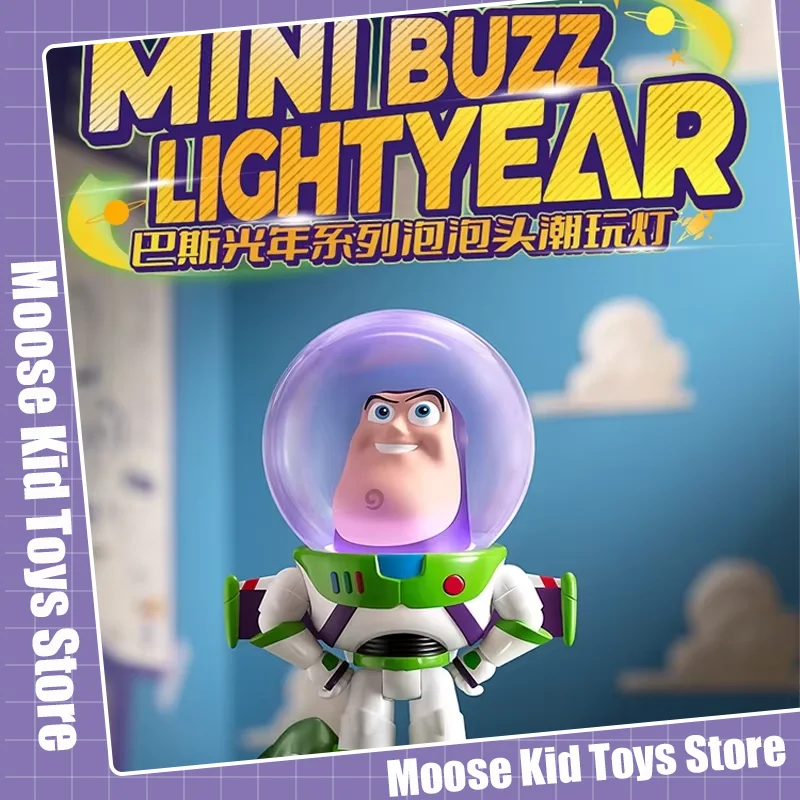 

Новый Дисней Базз Лайтер Пузырьковая Голова Светящаяся Игрушка Детский Подарок Аниме Экшн Игрушки История Базз Лайтер Ночной Свет Декор Украшения