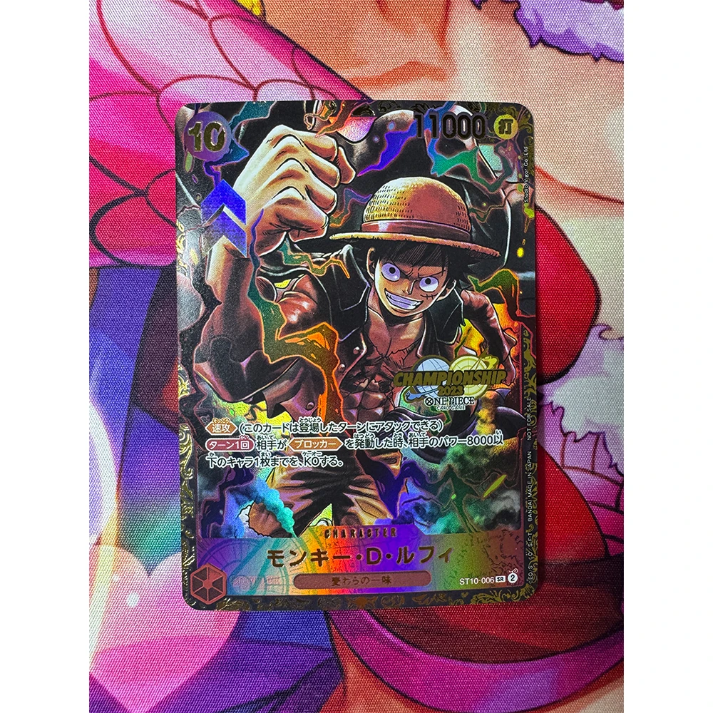 شخصيات أنيمي ثنائية الأبعاد لعبة معركة DIY محلية الصنع البرنز الملمس جمع بطاقة عيد الميلاد هدية عيد ميلاد اللعب