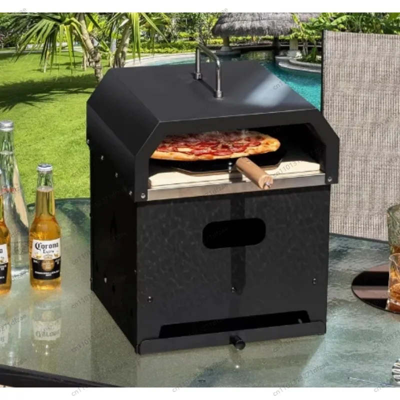 

Outdoor American BBQ Grill Pizza Grill 12 Inch Firewood PIZZA Grill