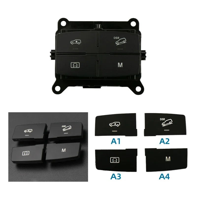 For Mercedes Benz ML GL GLE Class W166 W292 Downhill Assist Switch Shift Button Multi-function Repair Button 1669051351