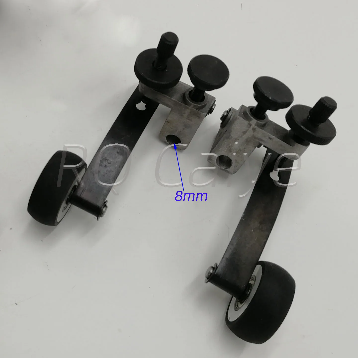 1 Pair Feeder Runner Paper Pressure Pinch Roller Assembly For Komori Printing Machinery Parts Hole 8MM ﻿