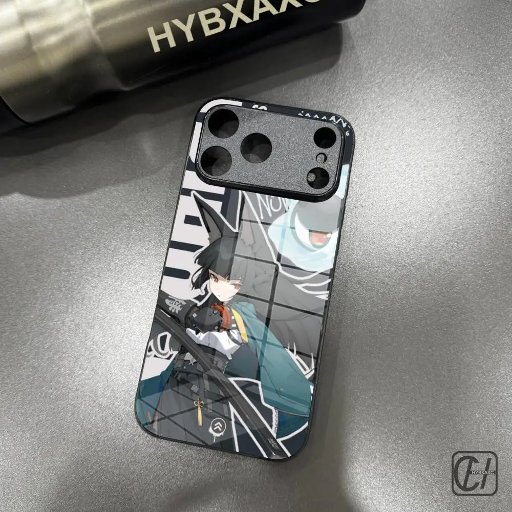 Z Zone Zero Miyabi Hoshimi Phone Case Tempered Glass Shell FOR IPhone 16ProMAX 14 12 17Pro Air 15 16 Plus 13 Pro MAX Cover view 5