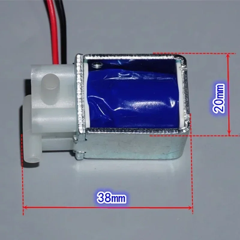 DC 3V 5V 6V Normally Closed Micro Electric Solenoid Valve 2-Position 2-Way Mini Air Water Flow Control Valve DIY Pump Monitor