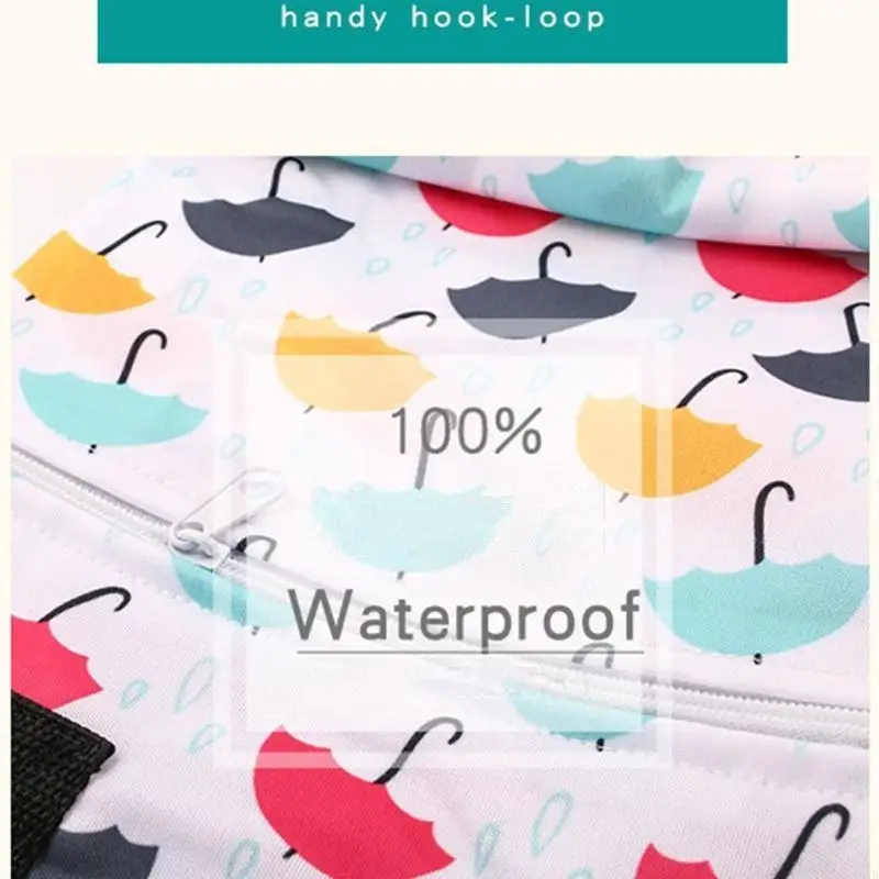 مقاوم للماء حقيبة الرطب قابلة لإعادة الاستخدام قابل للغسل الرطب الجاف حقيبة الطفل القماش حفاضات الصالة الرياضية الملابس حقيبة