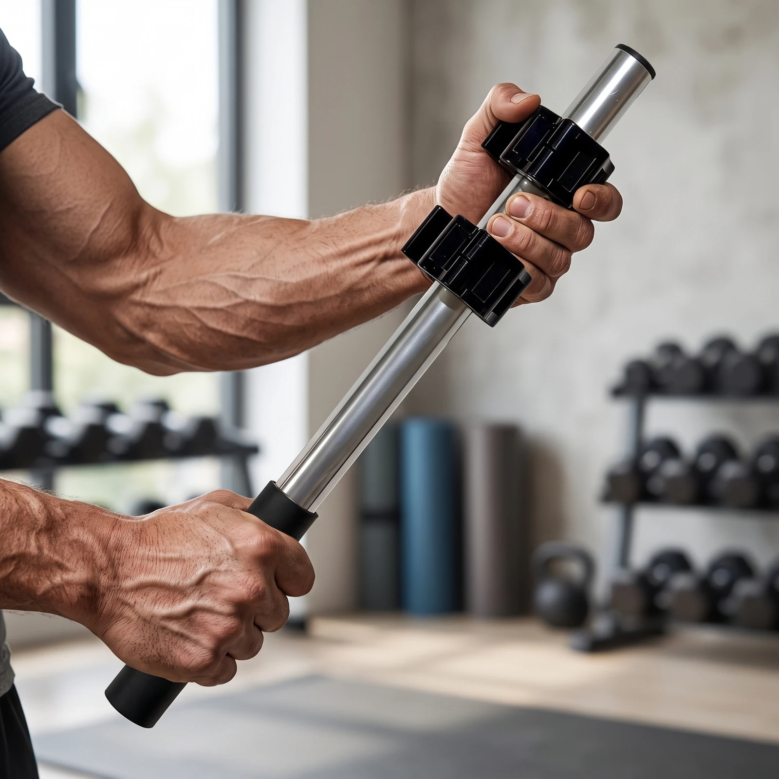 forearm-training-bar-with-foam-grip-ergonomic-forearm-and-wrist-exerciser-with-clamp-grip-strength-bar-with-clamps-portable