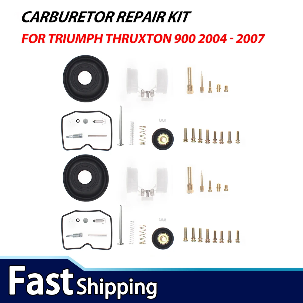 

2Sets Carburetor Repair Kit For Triumph Thruxton 900 2004 - 2007