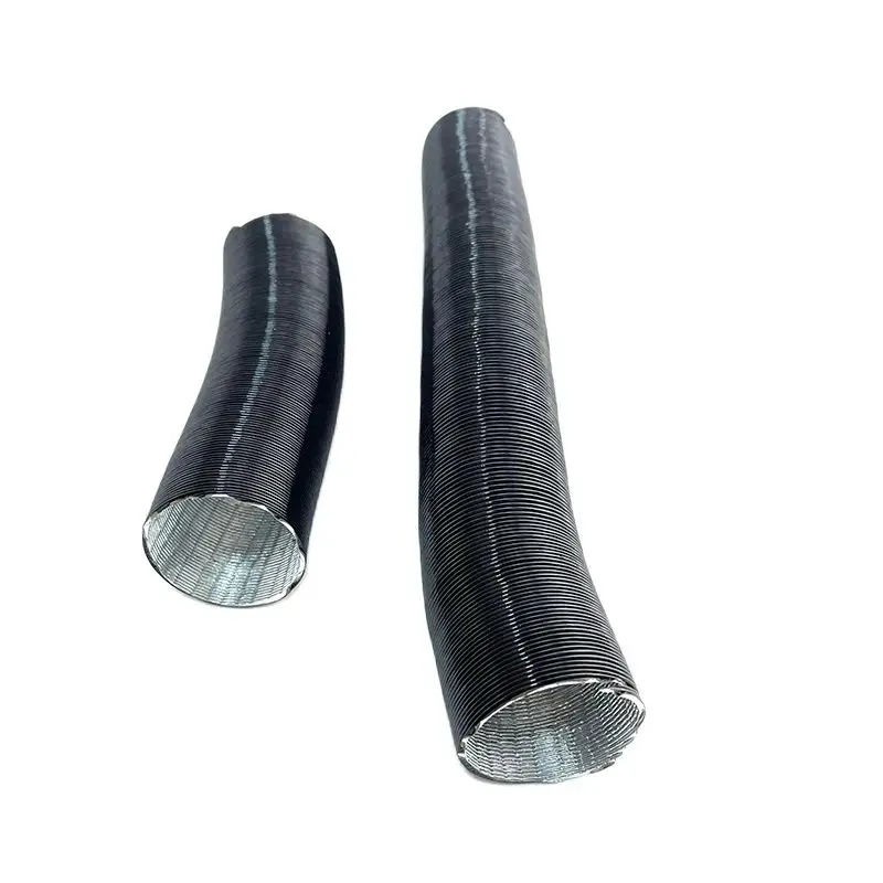 25/42/60/75/90mm Diameter 60-200cm Lenght  Air Diesel Parking Heater Duct Pipe Tube Hose For Webasto Eberspacher Car Camper, image 4
