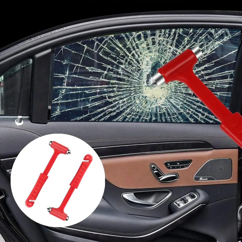 Emergency Car Safety Hammers Seat Belt Cutter Window Breaking Hammer Portable Car Emergent Rescue Escape Tools