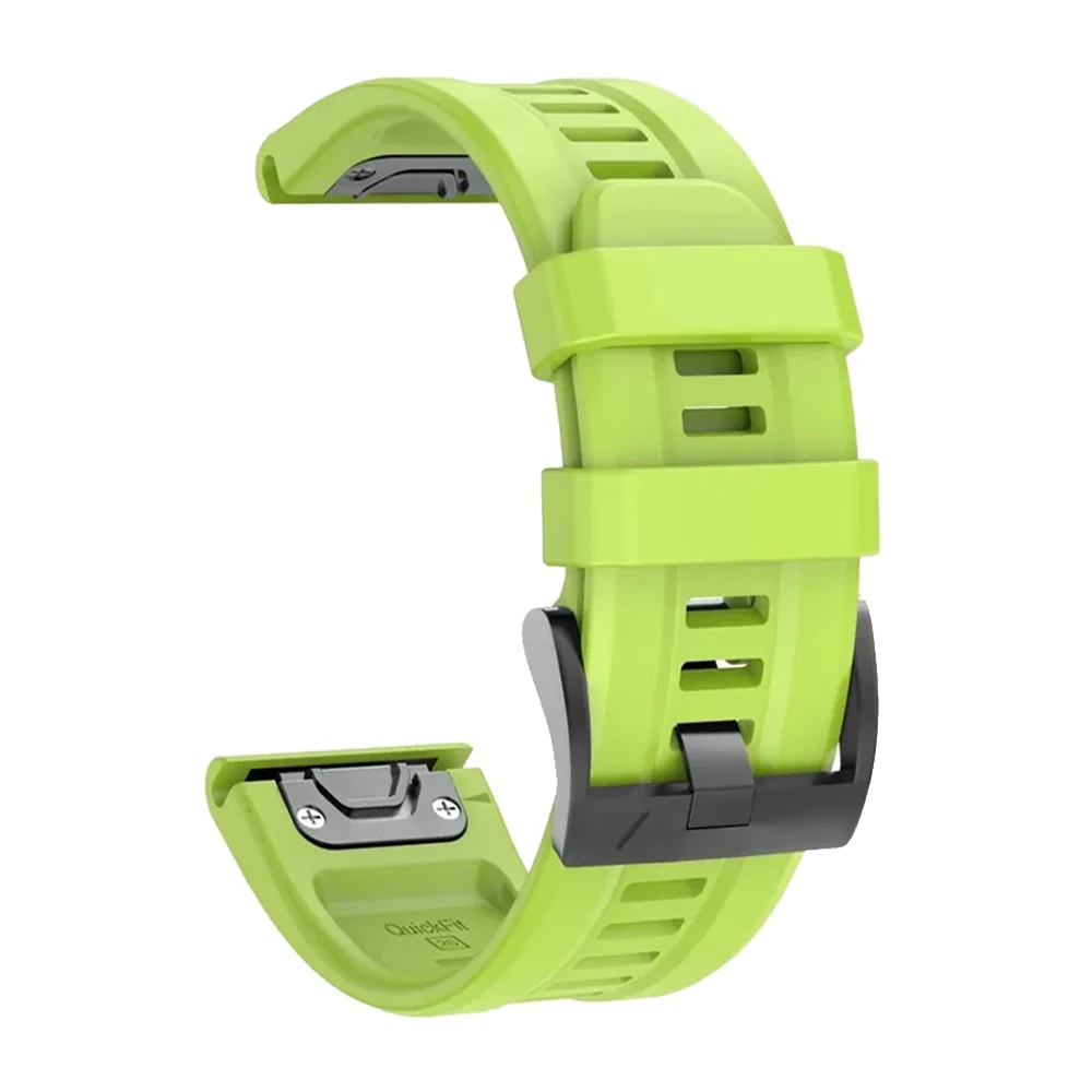 22mm QuickFit Silicone Strap For Garmin Forerunner 965 955 Solar 945 LTE 745 935 Watch band For Garmin Approach S62 S60 Bracelet