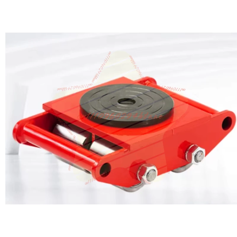 6 Tons Platform Wheel Load Industrial Weigh Large Handling Wheel Truck Heavy Equipment Mobile Universal Tank Wheel