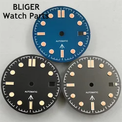 BLIGER 31mm sterile dial luminous fit NH35 NH36,ETA 2824 2836 Miyota 8205 8215 821A, Mingzhu DG2813 3804,Seagull ST1612 movement