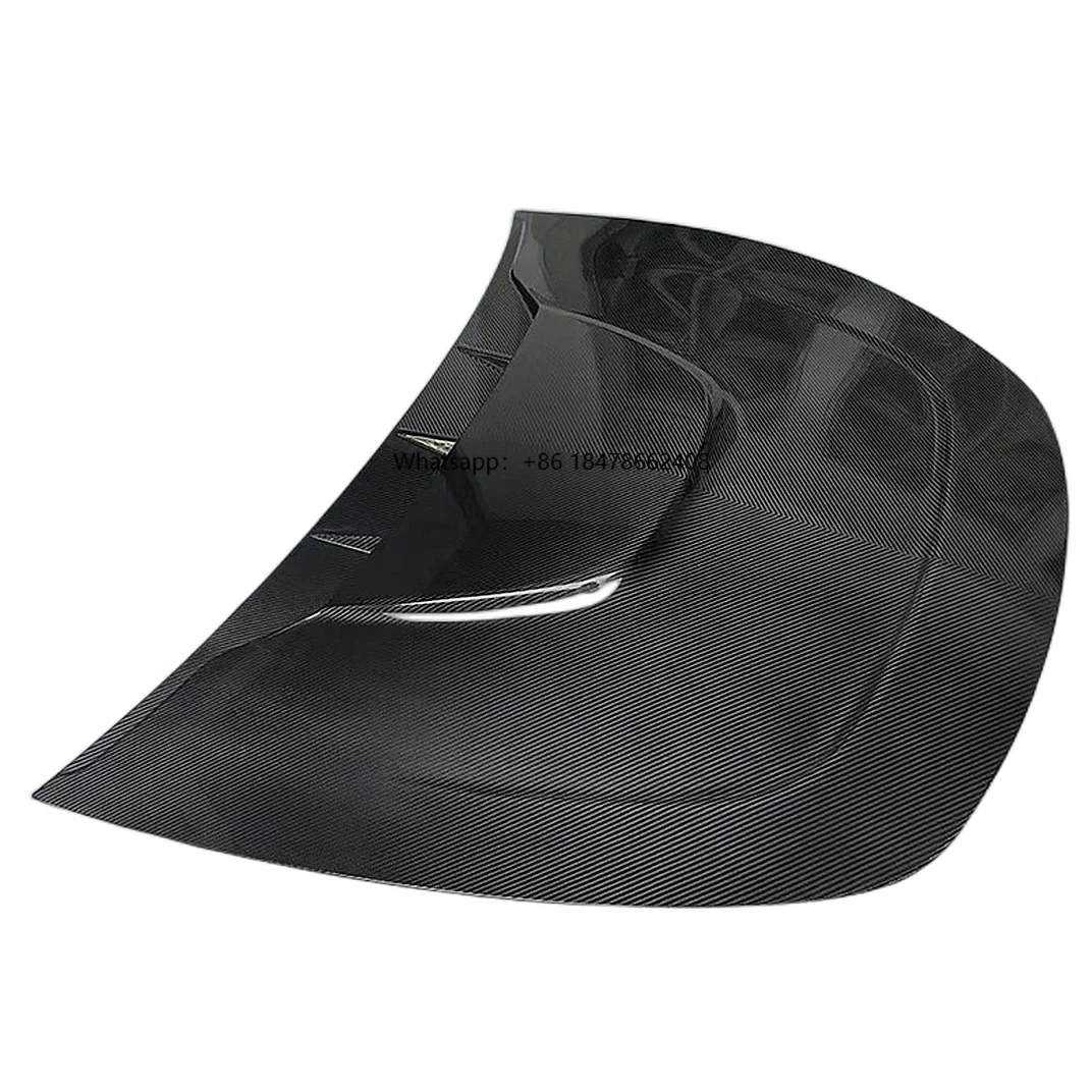 Real Dry Carbon SD Style Front Hood Bonnet for Model Y