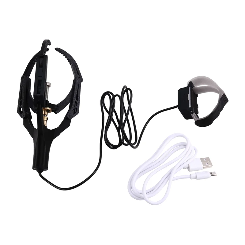 B44C Light-Controlled Mechanical Claws For DJI For Drone With Fill Light No Distance Restriction For Drone Rescue Supplies Black