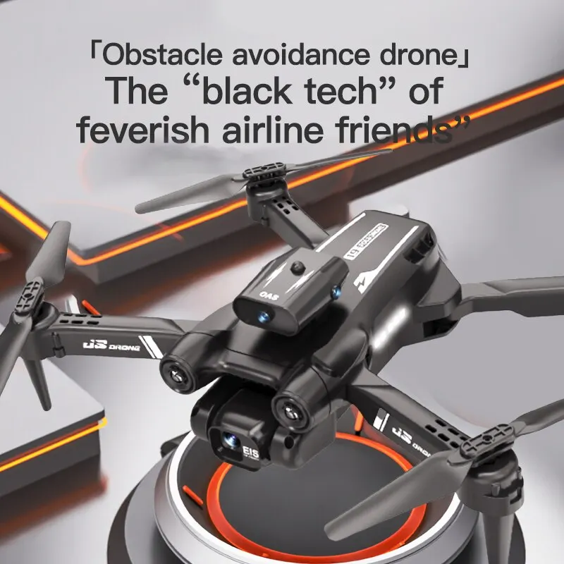 Drone Folding Hd Fotografia Aérea Em Tempo Real Posicionamento Óptico Endurance Anti Colisão All Around Obstáculo Avoidan