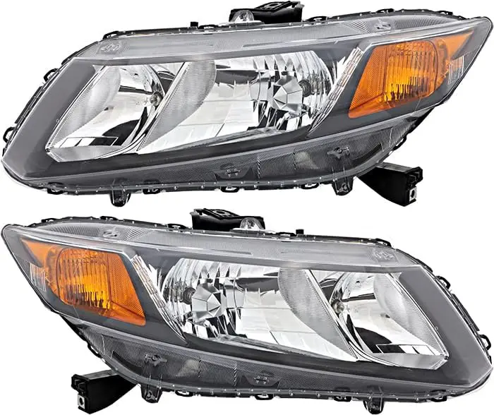 

Для Honda Civic комплект ламп для фар 2012, галогенная сторона водителя и пассажира