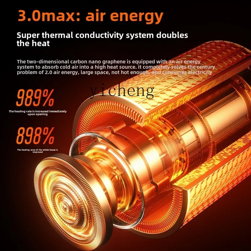 Chauffage graphène domestique, chauffage électrique, économie d'énergie, XL