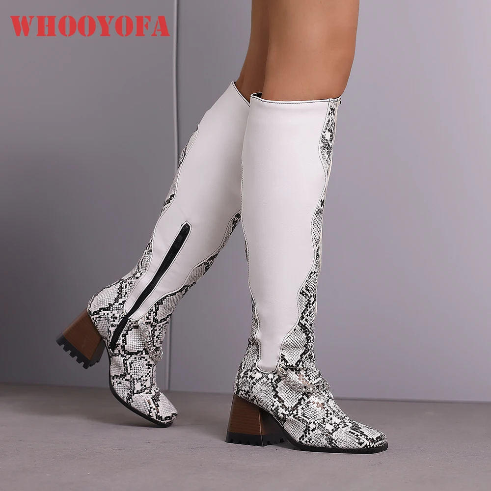 

Новые зимние удобные женские сапоги до колена серого цвета, модные женские модельные туфли на высоком каблуке, большие размеры 12, 436, 48