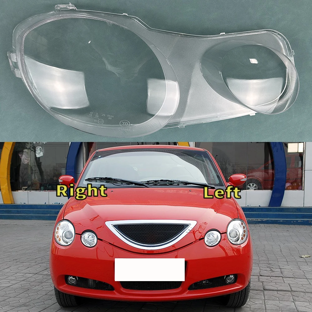 

For Chery QQ6 Headlights Shell Mask Cover Lampshdade Headlamp Housing Plexiglass Replace The Original Lampshade