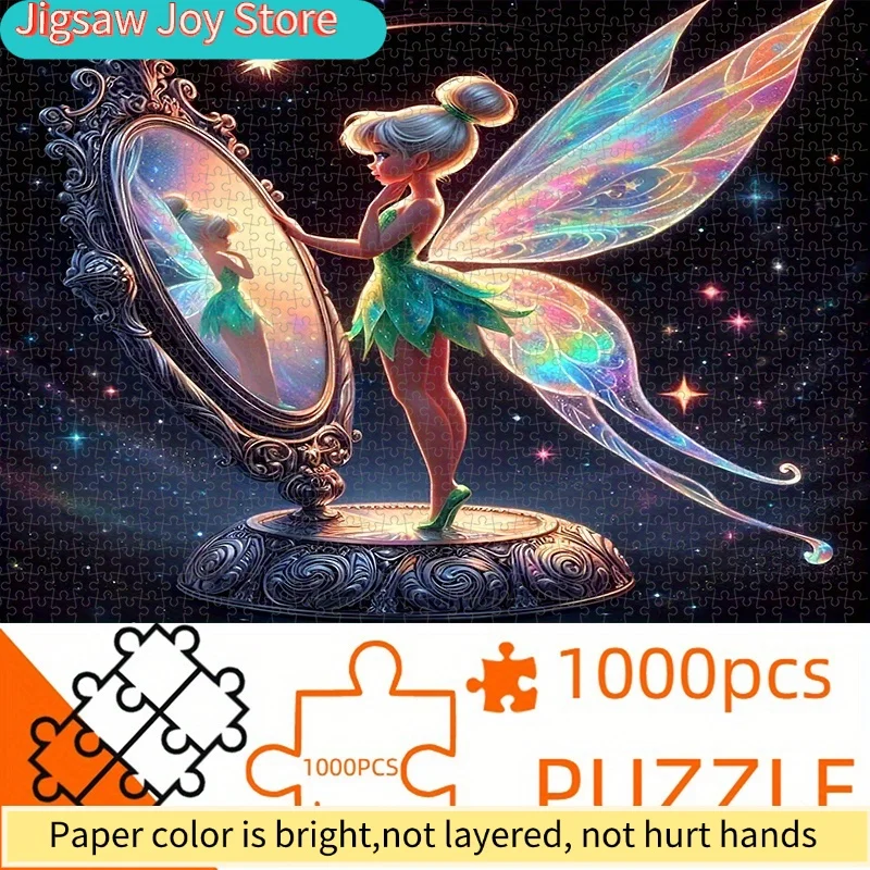 

Бумажный пазл Disney, DIY-пазл, Фея мечты, Волшебное звездное небо, Пазл для взрослых в стиле Тима Бёртона, Бумажный пазл, Подходит для H