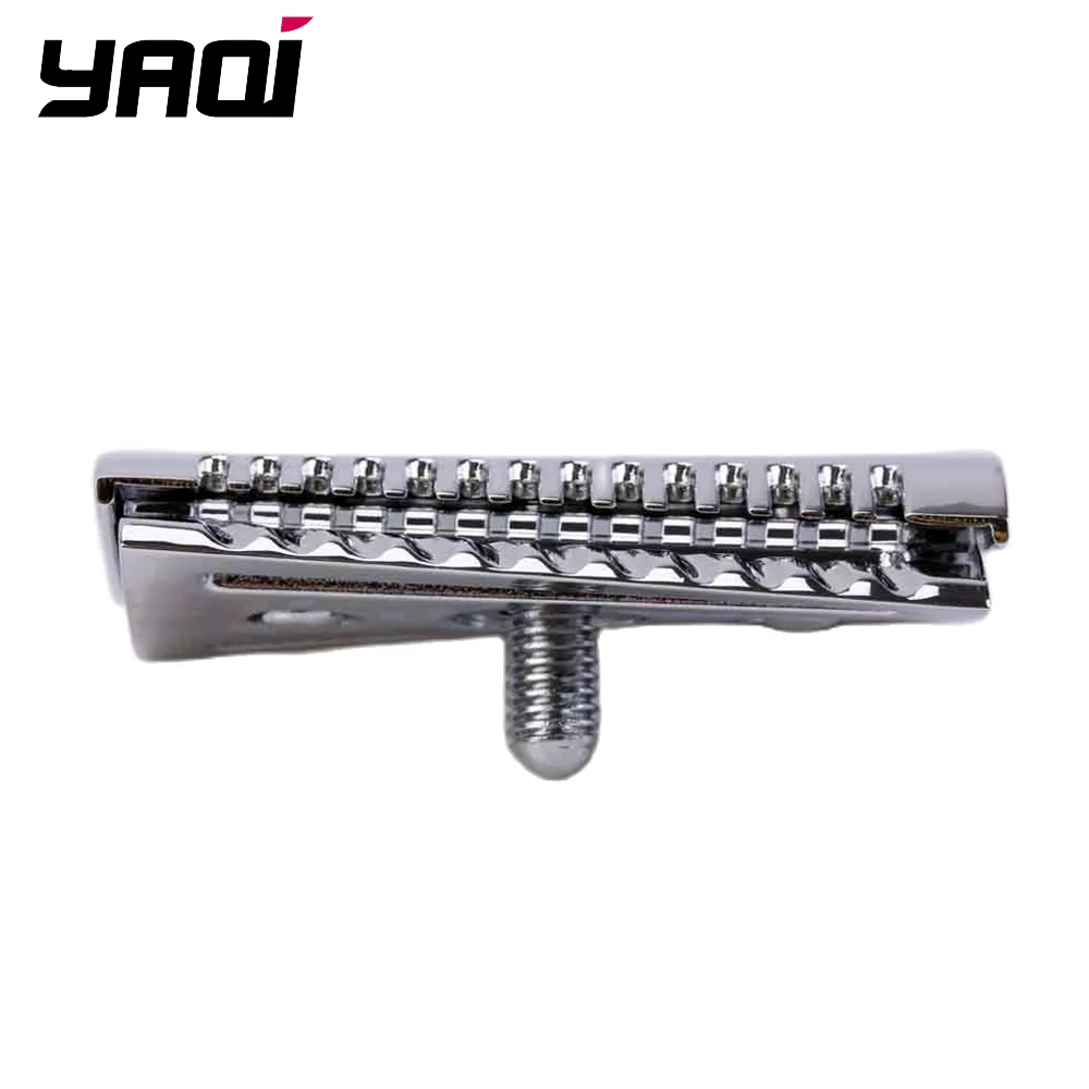 YAQI Top Aggressive Chrome Color Double-edged Mens Slant Safety Razor Head Replacement Accessory