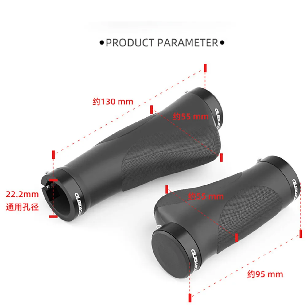 PROMEND-GR-506 Road Bicycle Handle Cover Rubber Belt Aluminum Alloy Double Ring Lock, Ergonomic Grip, Accessories