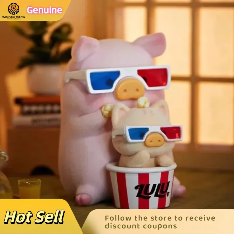 

Genuine Lulu Pig The Caturday Series Blind Box Cute Piggy Anime Figures Mystery Box Desktop Decoration Model Kids Surprise Gifts