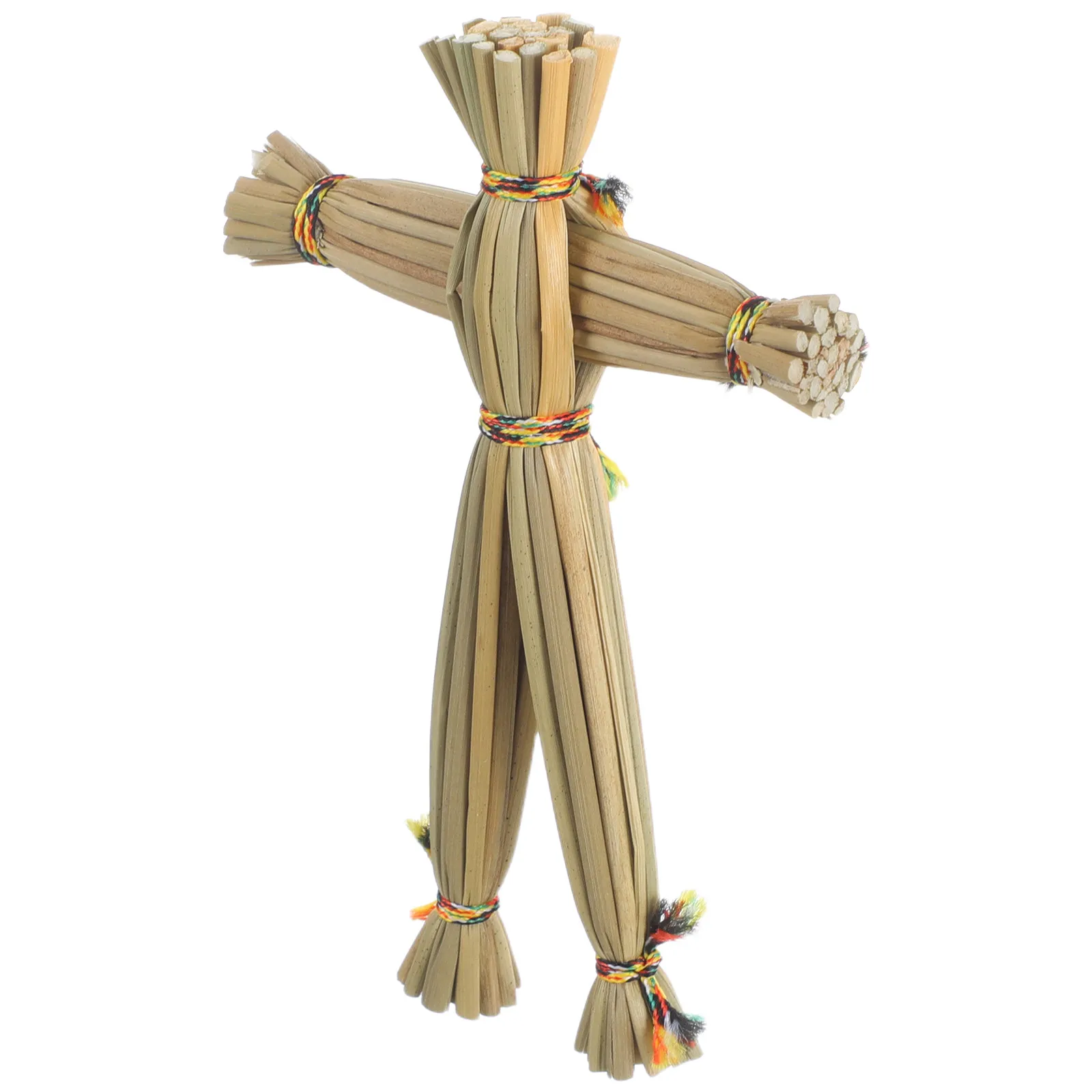 

Magic Scarecrow Prop Natural Straw Handcrafted Lightweight Prank Gimmick Halloween Party Trick Performance Prank Supplies