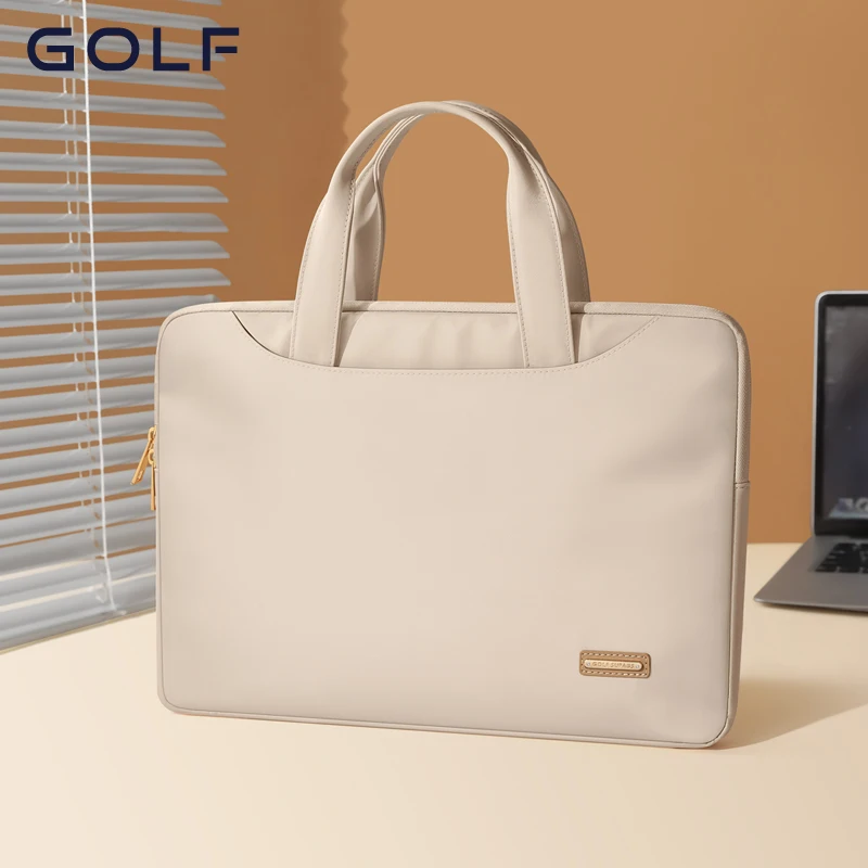 

Водонепроницаемый деловой портфель GOLF для женщин, легкая сумка, 14-дюймовый ноутбук, универсальный, новая мода