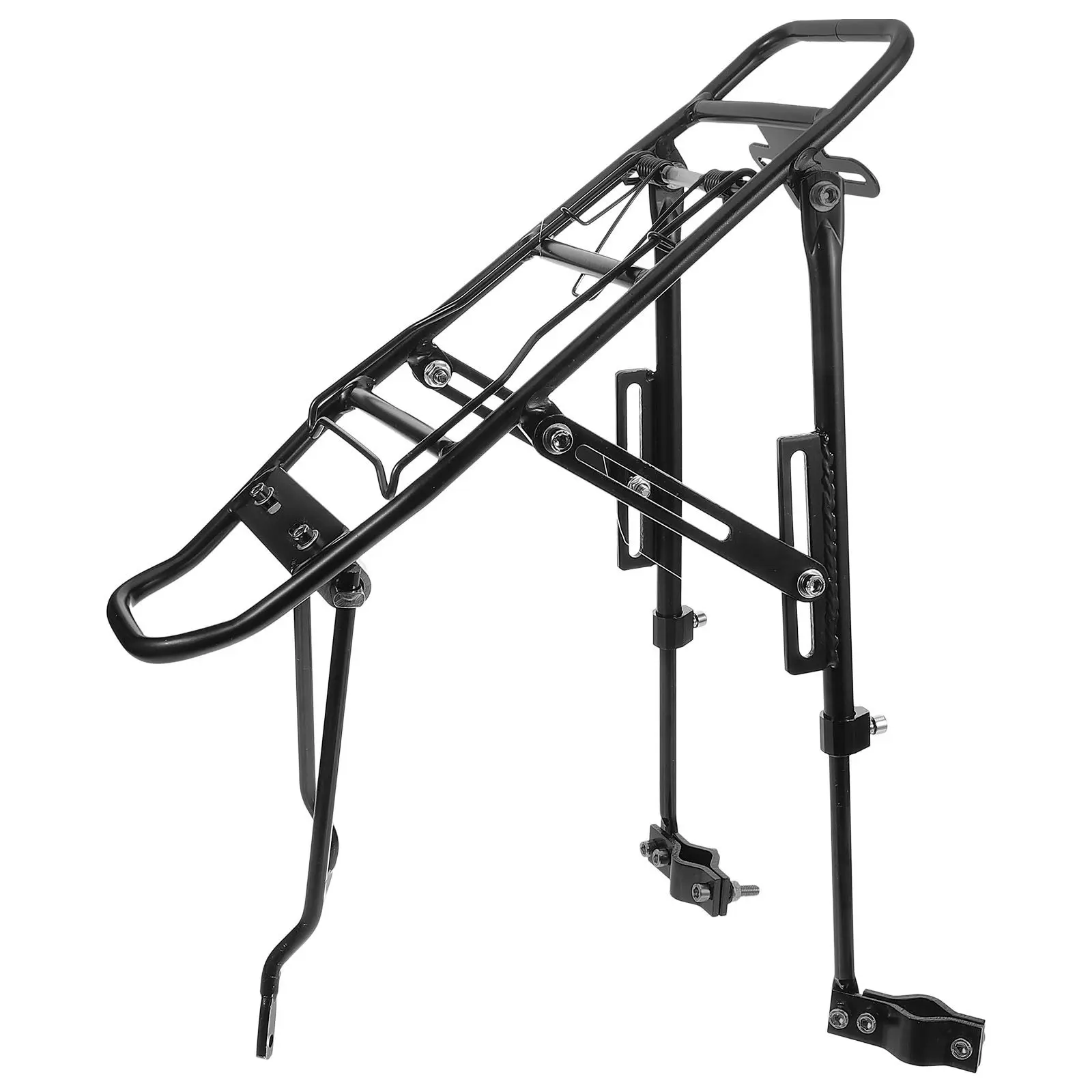 

Bicycle Rear Rack Heavy Duty Metal Backseat for Bike Cargo Rack Use on Mountain Road Exercise Bikes Easy Install Stable Rear