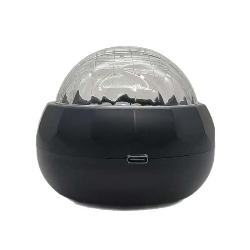 [ABFI!】 LED Projector Night Light Water Wave Projector Atmosphere Atmosphere Remote Control For Bedroom Decor Baby Night Lamp Ki