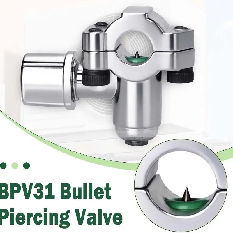 Heavy Duty BPV-31 Line Tap Piercing Valve Reliable Puncture Valve for HVAC Refrigeration System Maintenance